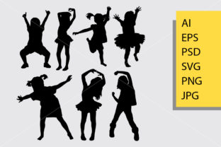 Download Kid Dancing Silhouette - Premium Resources