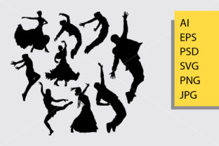 Download Cool Dancing Silhouette - Premium Resources