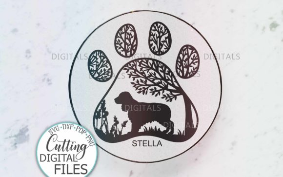 Download Cocker Spaniel Paw Dog Sign&nbsp;&nbsp; - Dog sign Collection