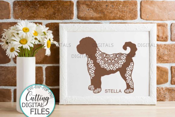 Download Labradoodle Mandala Dog Sign&nbsp;&nbsp; - Dog sign Collection