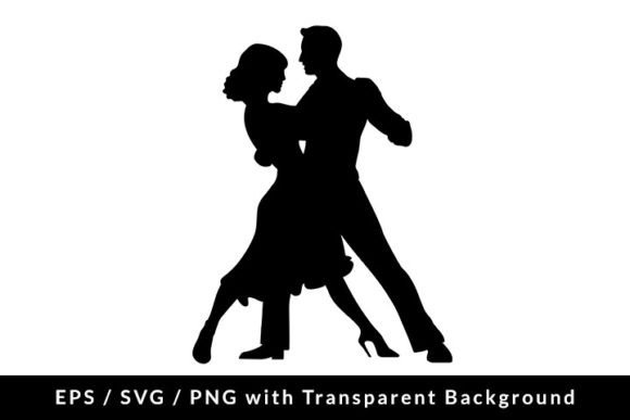 Download Couple Dancing Silhouette SVG EPS PNG - Dancing silhouette Collection